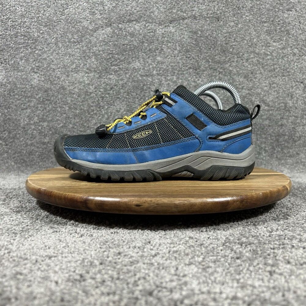 Keen Targhee Sport Vent 1024737 Youth Sz 4 Blue Outdoor Hiking Trail Shoes Used - Picture 6 of 12